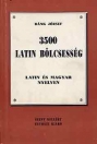 3500 LATIN BÖLCSESSÉG