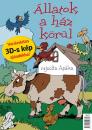 3D + ÁLLATOK A HÁZ KÖRÜL - KIFESTŐ